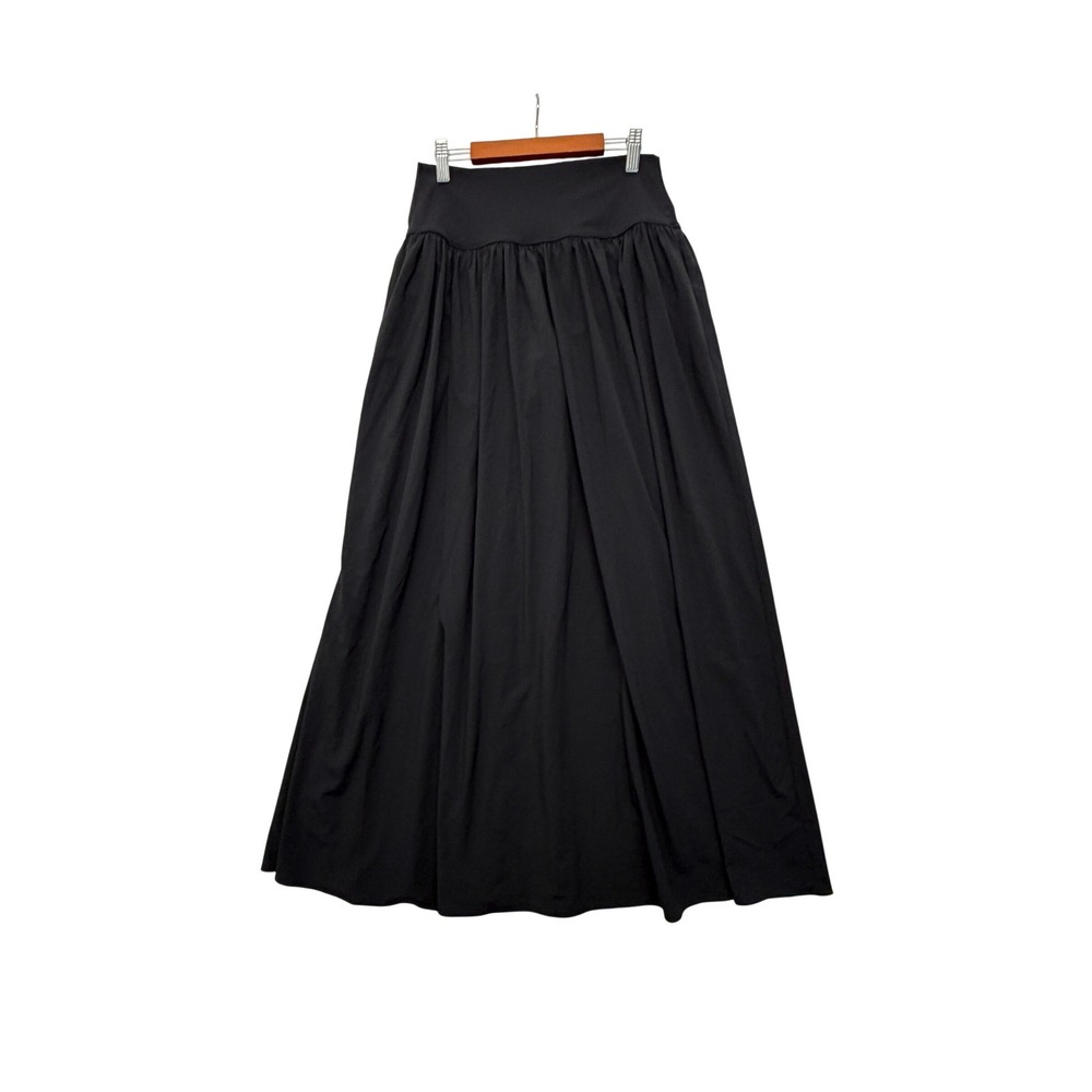 Halara Black High Waist Performance Maxi Skirt with Built-in Briefs Size M - Picture 2 of 8